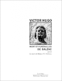 Mort et funérailles de Balzac